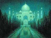 Taj Mahal by Moonlight